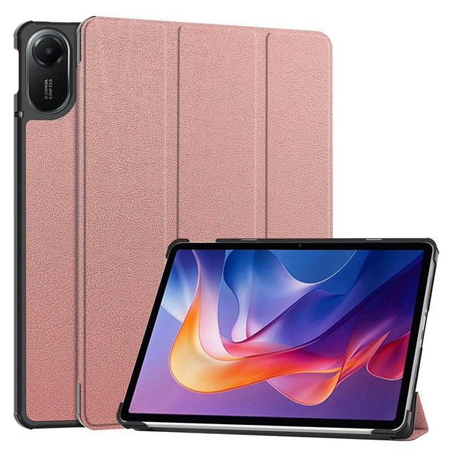 Husa de protectie tableta Techsuit FoldPro compatibil cu Xiaomi Redmi Pad 2, Roz Auriu
