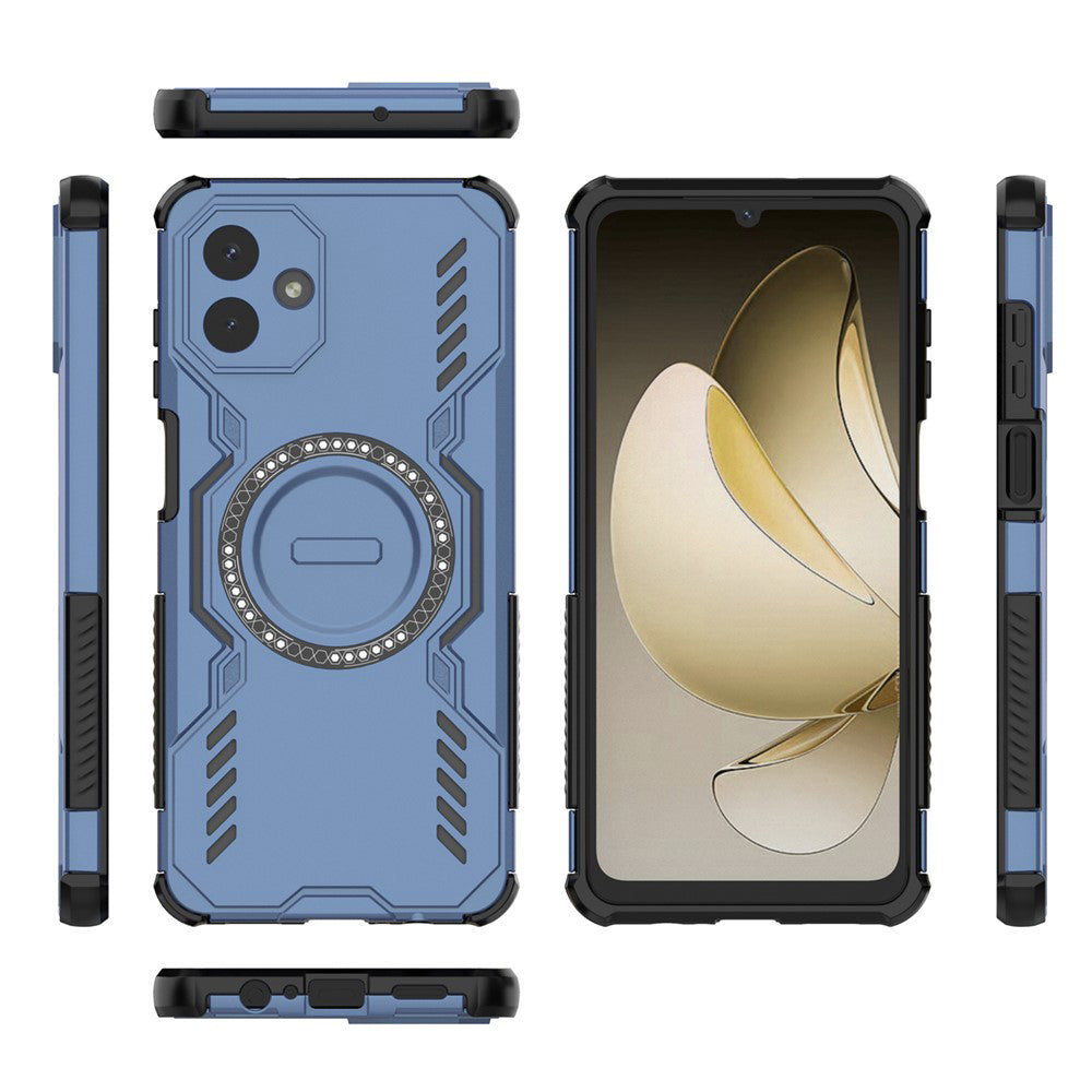 Husa de protectie Techsuit ArmorMag compatibil cu Samsung Galaxy A07 4G, Albastru