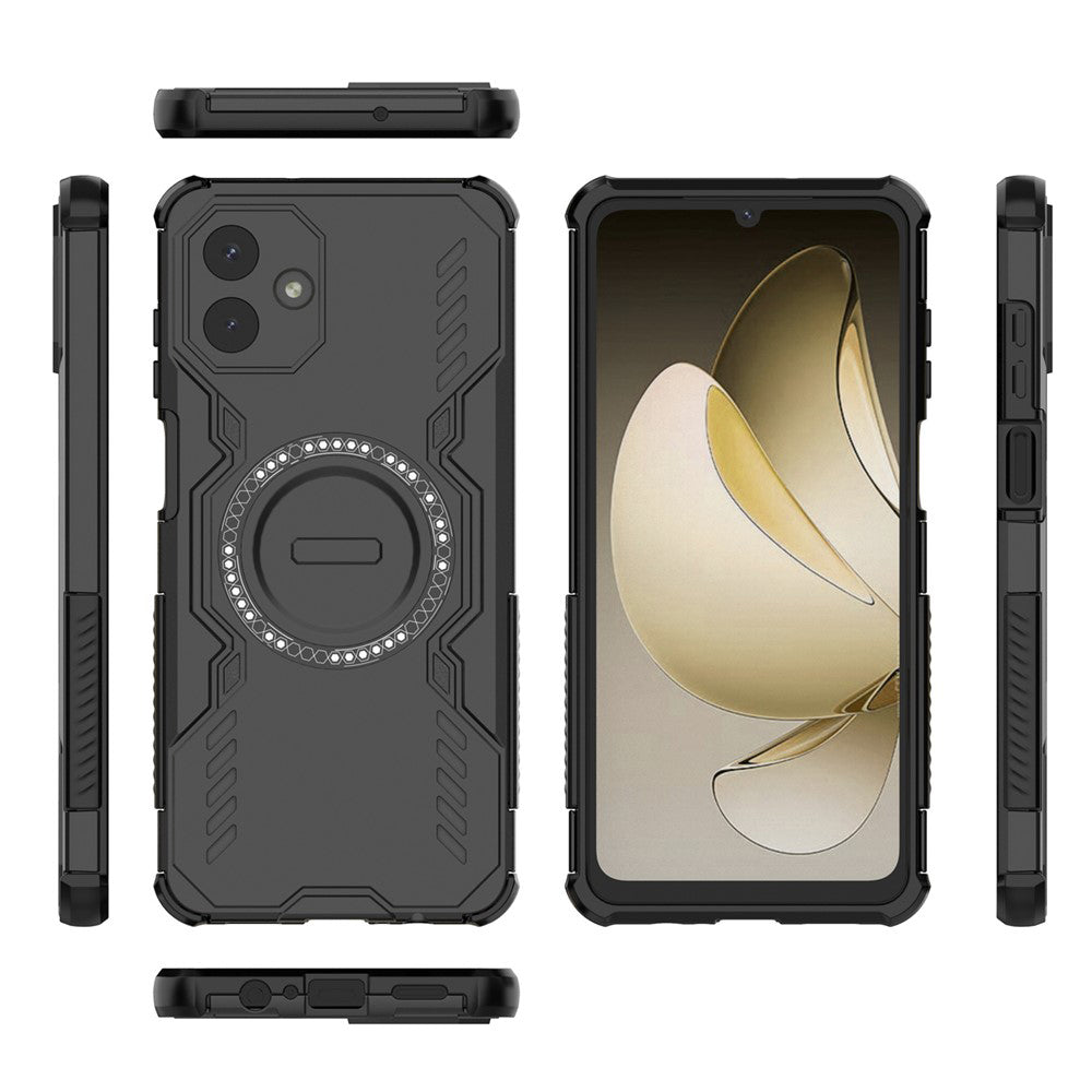 Husa de protectie Techsuit ArmorMag compatibil cu Samsung Galaxy A07 4G, Negru