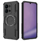 Husa de protectie Techsuit ArmorMag compatibil cu Xiaomi Redmi 15C 4G / Redmi 15C 5G, Negru