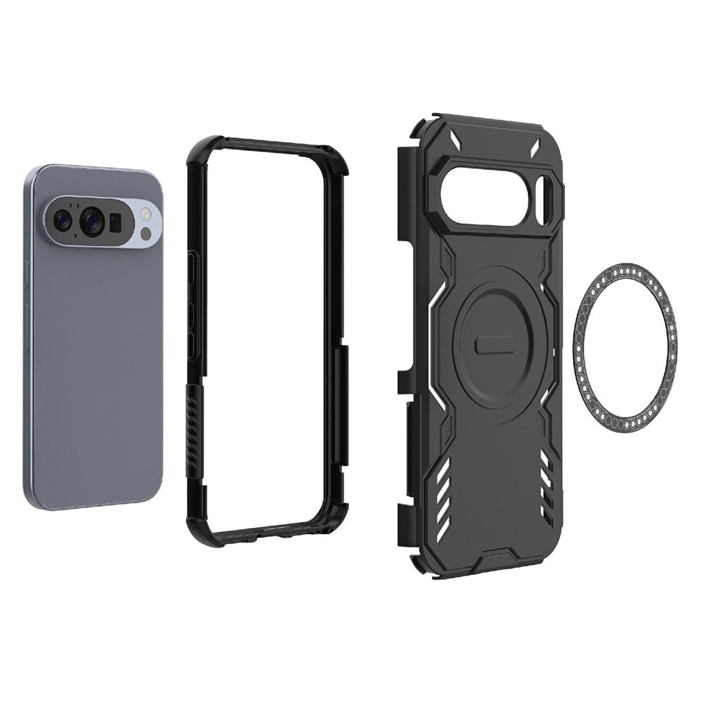Husa de protectie Techsuit ArmorMag compatibil cu Google Pixel 10 / 10 Pro, Negru