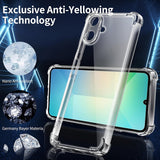 Husa de protectie Techsuit Shockproof Clear Silicone compatibil cu Samsung Galaxy A07 4G, Transparent