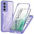 Folie de protectie Techsuit ColorVerse 360 Series + compatibil cu Xiaomi Redmi 15 4G / Redmi 15 5G, Mov