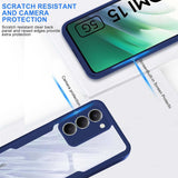 Folie de protectie Techsuit ColorVerse 360 Series + compatibil cu Xiaomi Redmi 15 4G / Redmi 15 5G, Albastru