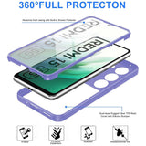 Folie de protectie Techsuit ColorVerse 360 Series + compatibil cu Xiaomi Redmi 15 4G / Redmi 15 5G, Roz