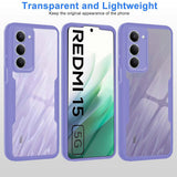 Folie de protectie Techsuit ColorVerse 360 Series + compatibil cu Xiaomi Redmi 15 4G / Redmi 15 5G, Roz