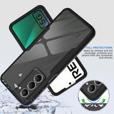 Folie de protectie Techsuit ColorVerse 360 Series + compatibil cu Xiaomi Redmi 15 4G / Redmi 15 5G, Negru