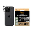Folie de protectie PanzerGlass® Hoops® Camera Lens compatibil cu iPhone 16 Pro / iPhone 16 Pro Max, Negru