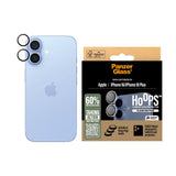 Folie de protectie PanzerGlass® Hoops® Camera Lens compatibil cu iPhone 16 / iPhone 16 Plus, Transparent
