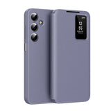 Husa de protectie Techsuit SmartView Series compatibil cu Samsung Galaxy A17 5G / A17 4G / A26 5G / M17 / F17, Mov