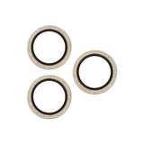 Folie de protectie PanzerGlass® Hoops® Camera Lens compatibil cu iPhone 17 Pro / iPhone 17 Pro Max / iPhone 16 Pro / iPhone 16 Pro Max, Glitter Gold