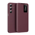 Husa de protectie Techsuit SmartView Series compatibil cu Samsung Galaxy A17 5G / A17 4G / A26 5G / M17 / F17, Rosu