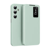 Husa de protectie Techsuit SmartView Series compatibil cu Samsung Galaxy A17 5G / A17 4G / A26 5G / M17 / F17, Verde