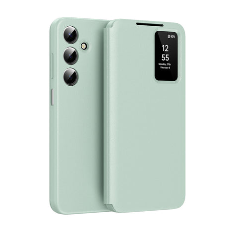 Husa de protectie Techsuit SmartView Series compatibil cu Samsung Galaxy A17 5G / A17 4G / A26 5G / M17 / F17, Verde
