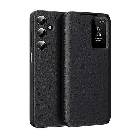 Husa de protectie Techsuit SmartView Series compatibil cu Samsung Galaxy A17 5G / A17 4G / A26 5G / M17 / F17, Negru