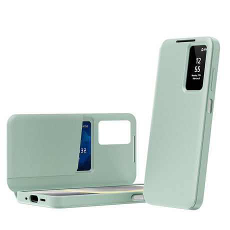 Husa de protectie Techsuit SmartView Series compatibil cu Samsung Galaxy A17 5G / A17 4G / A26 5G / M17 / F17, Verde