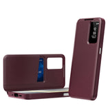 Husa de protectie Techsuit SmartView Series compatibil cu Samsung Galaxy A17 5G / A17 4G / A26 5G / M17 / F17, Rosu