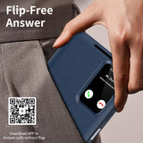 Husa de protectie Techsuit SmartView Series compatibil cu Samsung Galaxy A17 5G / A17 4G / A26 5G / M17 / F17, Albastru