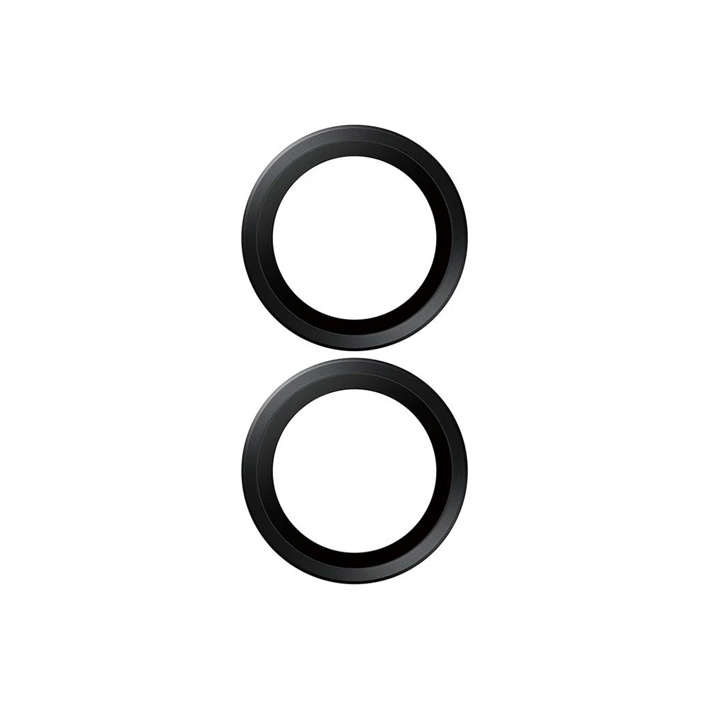 Folie de protectie PanzerGlass® Hoops® Camera Lens compatibil cu iPhone 17 / iPhone 16 / iPhone 16 Plus, Negru