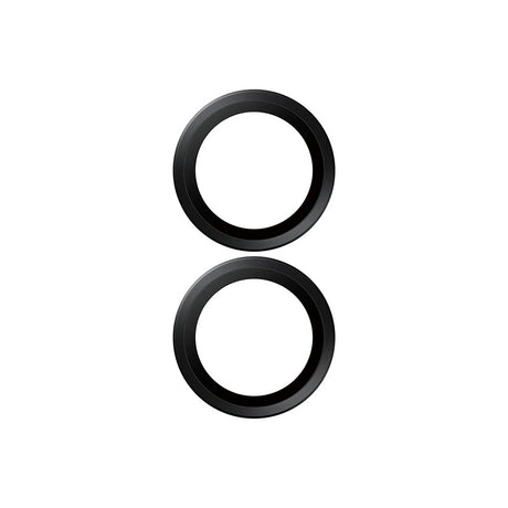 Folie de protectie PanzerGlass® Hoops® Camera Lens compatibil cu iPhone 17 / iPhone 16 / iPhone 16 Plus, Negru