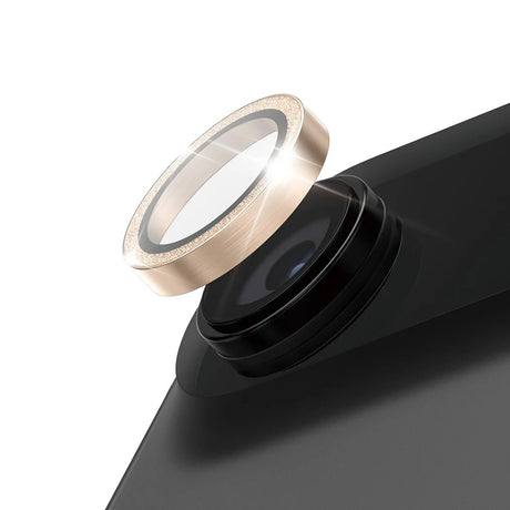 Folie de protectie PanzerGlass® Hoops® Camera Lens compatibil cu iPhone 17 Air, Glitter Gold