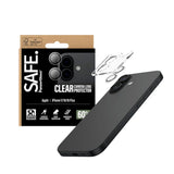 Folie de protectie PanzerGlass® SAFE. Camera Lens compatibil cu iPhone 17 / iPhone 16 / iPhone 16 Plus, Transparent
