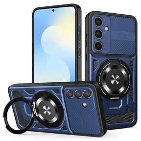Husa de protectie Techsuit RuggedCam compatibil cu Samsung Galaxy S25 FE, Albastru