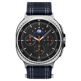 Curea smartwatch Spigen Watchband WBF0 (AMP10155) compatibil cu Samsung Galaxy Watch8 40mm/Watch8 44mm/Watch8 Classic, Bleumarin