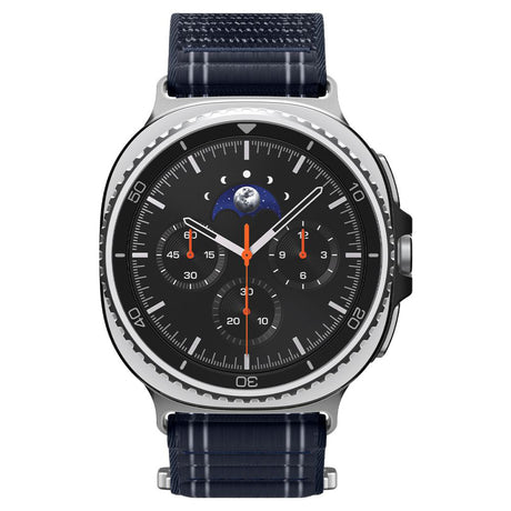 Curea smartwatch Spigen Watchband WBF0 (AMP10155) compatibil cu Samsung Galaxy Watch8 40mm/Watch8 44mm/Watch8 Classic, Bleumarin