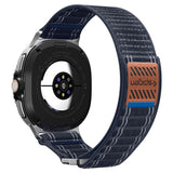 Curea smartwatch Spigen Watchband WBF0 (AMP10155) compatibil cu Samsung Galaxy Watch8 40mm/Watch8 44mm/Watch8 Classic, Bleumarin