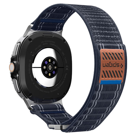Curea smartwatch Spigen Watchband WBF0 (AMP10155) compatibil cu Samsung Galaxy Watch8 40mm/Watch8 44mm/Watch8 Classic, Bleumarin