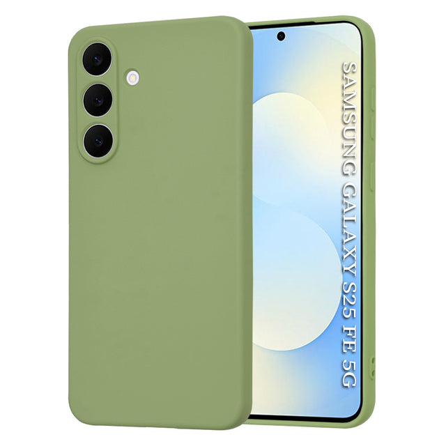 Husa de protectie Techsuit SoftFlex compatibil cu Samsung Galaxy S25 FE, Matcha