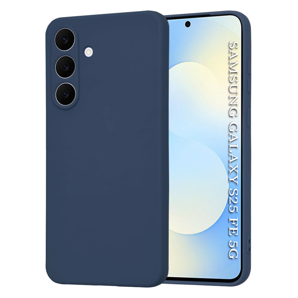 Husa de protectie Techsuit SoftFlex compatibil cu Samsung Galaxy S25 FE, Bleumarin