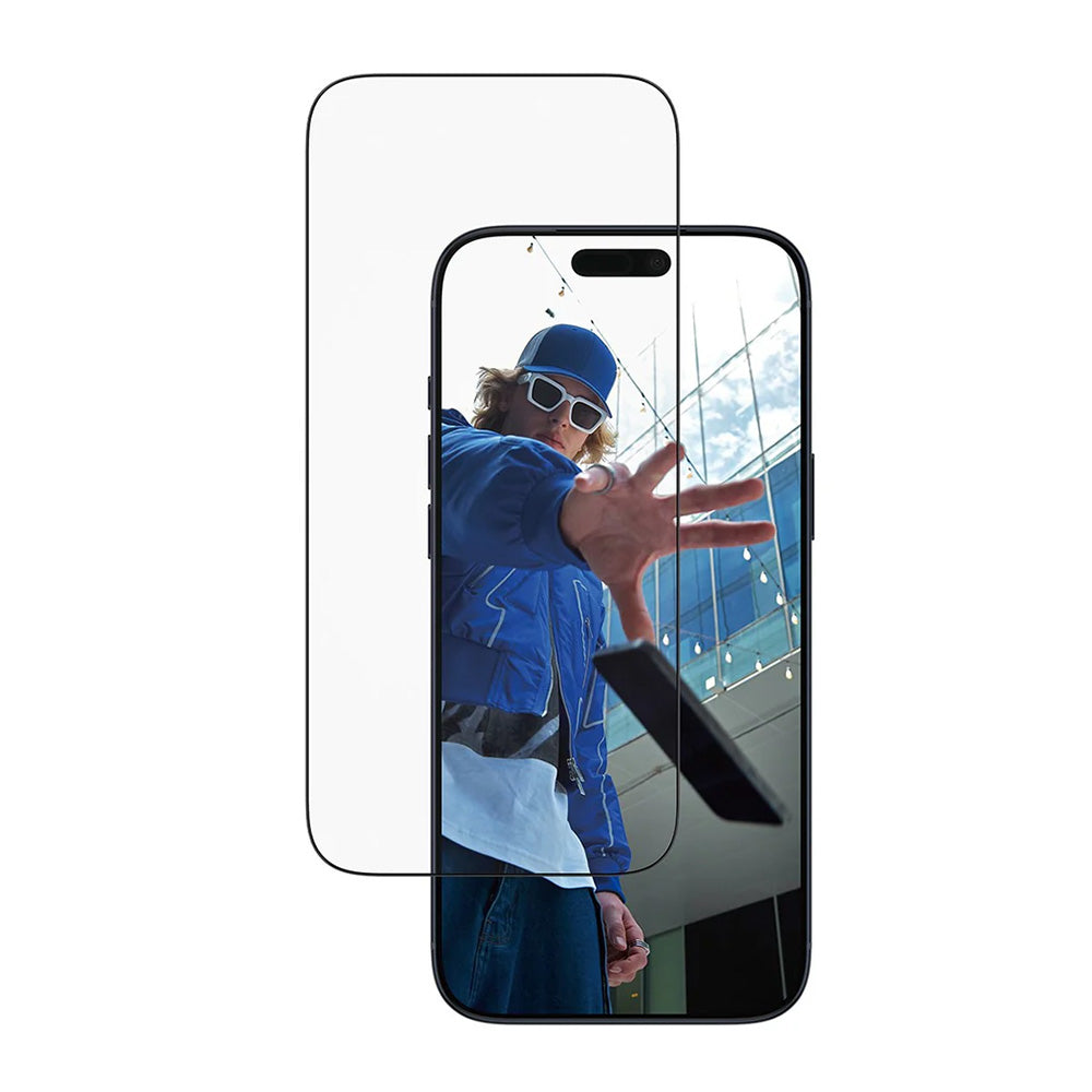 Folie de protectie PanzerGlass® Ultra-Wide Fit w. EasyAligner compatibil cu iPhone 17 Pro Max, Negru