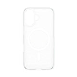 Husa de protectie PanzerGlass® HardCase White MagSafe Series compatibil cu iPhone 16, Transparent