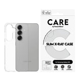 Husa de protectie PanzerGlass® CARE Fashionable compatibil cu Samsung Galaxy S25, Transparent