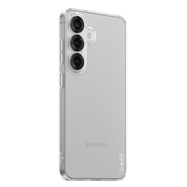 Husa de protectie PanzerGlass® CARE Fashionable compatibil cu Samsung Galaxy S25, Transparent
