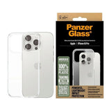 Husa de protectie PanzerGlass® HardCase Series compatibil cu iPhone 16 Pro, Transparent