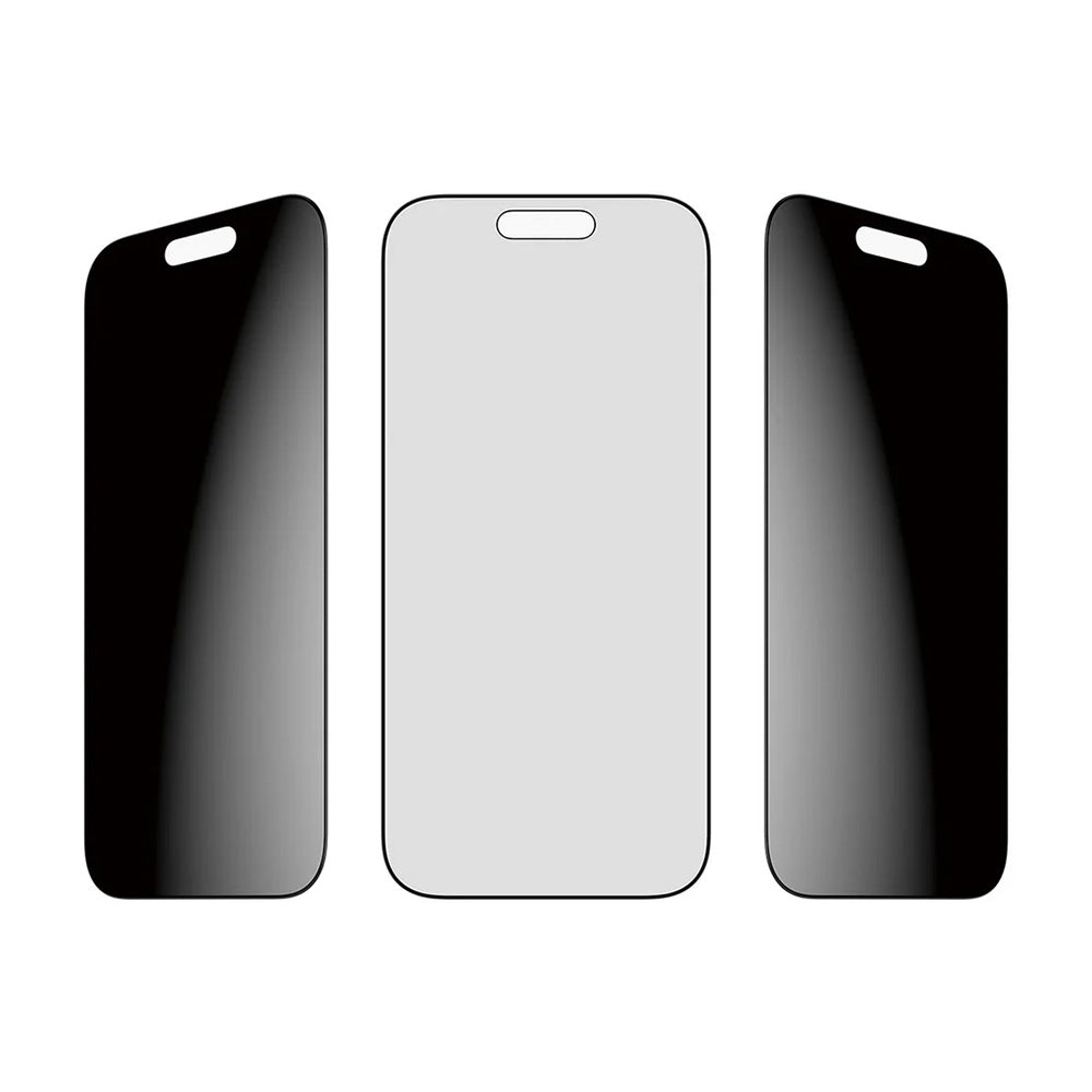 Folie de protectie PanzerGlass® Ultra-Wide Fit 2-Way Privacy w. EasyAligner compatibil cu iPhone 17 / iPhone 16 Pro, Negru