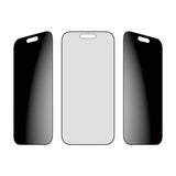 Folie de protectie PanzerGlass® Ultra-Wide Fit 2-Way Privacy w. EasyAligner compatibil cu iPhone 17 / iPhone 16 Pro, Negru