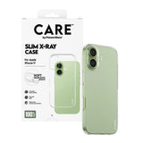 Husa de protectie PanzerGlass® CARE Fashionable X-Ray Soft Basic compatibil cu iPhone 17, Transparent