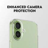 Husa de protectie PanzerGlass® CARE Fashionable X-Ray Soft Basic compatibil cu iPhone 17, Transparent