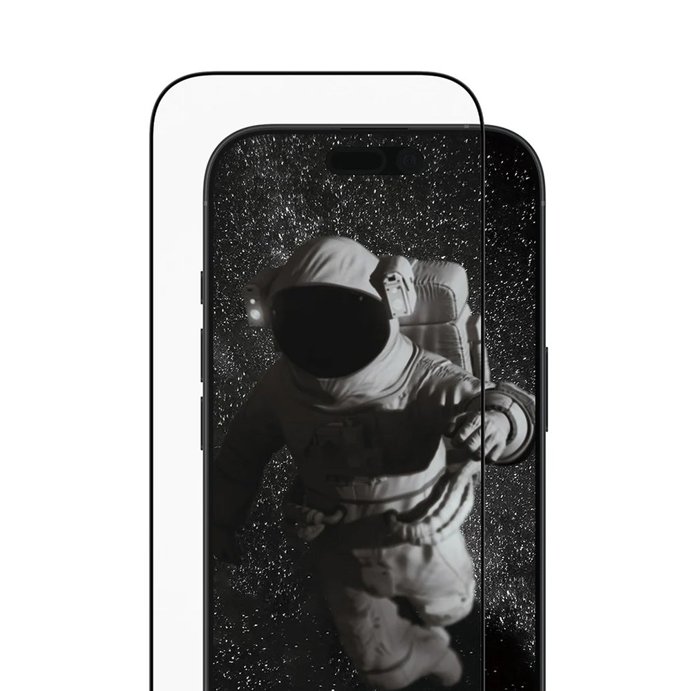 Folie de protectie PanzerGlass® Ultra-Wide Fit Ceramic II w. EasyAligner compatibil cu iPhone 17 / iPhone 16 Pro, Negru