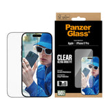 Folie de protectie PanzerGlass® Ultra-Wide Fit w. EasyAligner compatibil cu iPhone 17 Pro, Negru