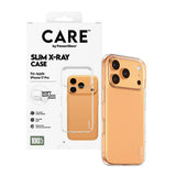 Husa de protectie PanzerGlass® CARE Fashionable X-Ray Soft Basic compatibil cu iPhone 17 Pro, Transparent
