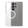 Husa de protectie PanzerGlass® CARE Flagship Urban Combat White Qi Compatible compatibil cu Samsung Galaxy S25 Ultra, Transparent