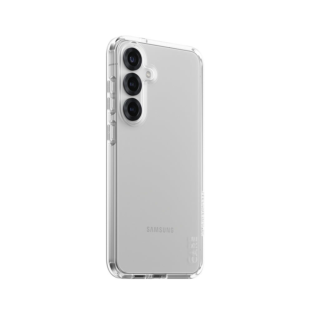 Husa de protectie PanzerGlass® CARE Flagship Urban Combat compatibil cu Samsung Galaxy S25 Plus, Transparent
