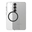 Husa de protectie PanzerGlass® CARE Flagship Urban Combat Black Qi Compatible compatibil cu Samsung Galaxy S25, Transparent