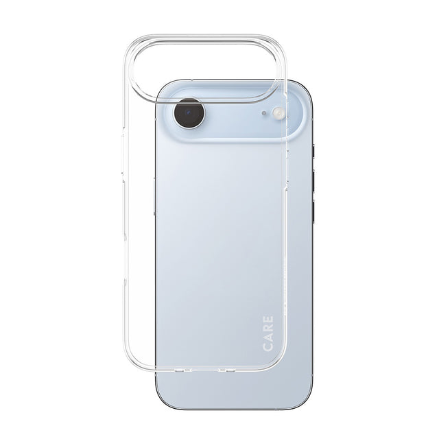 Husa de protectie PanzerGlass® CARE Fashionable X-Ray Soft Basic compatibil cu iPhone 17 Air, Transparent