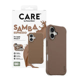 Husa de protectie PanzerGlass® CARE Fashionable w. MagSafe compatibil cu iPhone 17, Samba Espresso